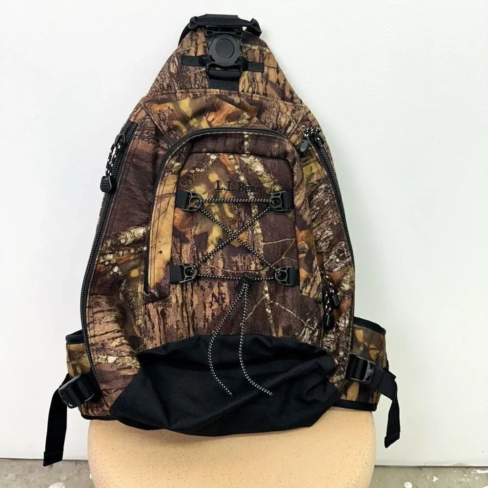 L.L Bean Mossy Oak Break Up Turkey Soft Shell Camo Hunting Backpack